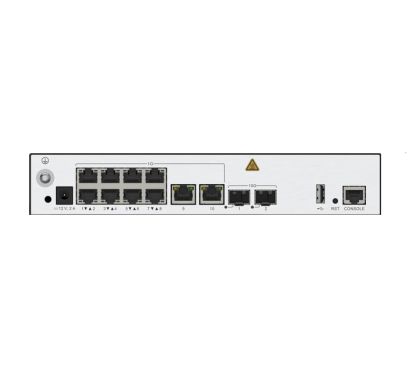Huawei AC650-128AP Controladora Wireless. 10x GE, 2x 10GE SFP. Forwarding Capacity: 10Gbps. Max APs: 128. Max Clientes: 1024. 802.11 a/b/g/n/ac/ac wave2/ax