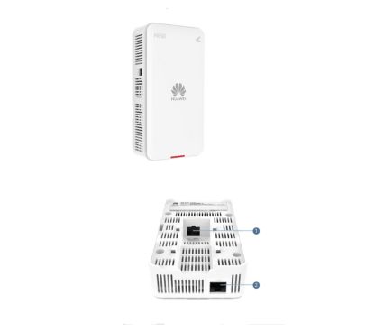 Huawei AP263 Punto de acceso para interior WiFi6 802.11ax, 2+2 dual bands, antena inteligente, USB, BLE. 2.975Gbps. Potencia transmisión: 23dBm. 2xGE. WPA3. Cifrado hardware DTLS. Licencia WAC gratis