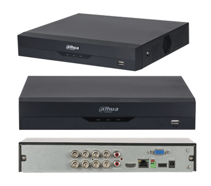 Dahua DH-XVR5108HS-4KL-I3 H.265+/H.265 dual-stream video compression, AI-Coding,HDCVI/AHD/TVI/CVBS/IP video inputs
