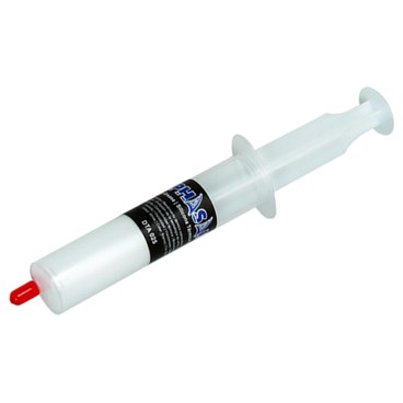 PHASAK DTA 035 Silicona térmica blanca en jeringuilla PHASAK, 5 gramos