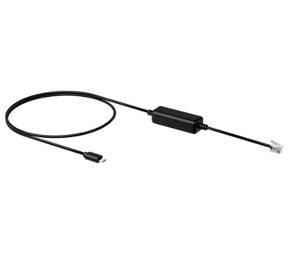 Yealink EHS35 Cable descolgador (EHS) para teléfonos serie SIP-T3x y microauriculares WH62 y WH63 (no apto WH63 E2)