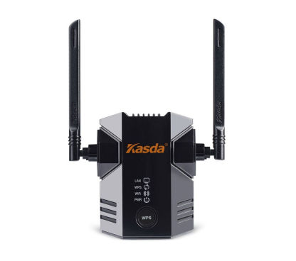 Kasda KW5583 300Mbps Wireless RanGE extender, 2x 5dBi External antennas, 1x LAN port, Chipset MTK