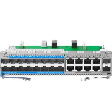 Reyee MF6000M-16FS8GT2XS Line card for RG-NBF6002M, PON support; 16 x 100/1000 Mbps SFP/PON ports, 8 x 10/100/1000BASE-T Ethernet ports, and 2 x 10G SFP+ ports