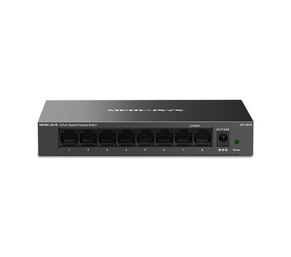 Mercusys MS108GS - Switch Formato Sobremesa/Pared, 8 Puertos Gbe, Compacto, Carcasa Metal