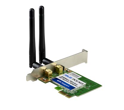 ASUS PCE-N13 Wireless PCI-E card 802.11n draft 2.0, 300Mbps