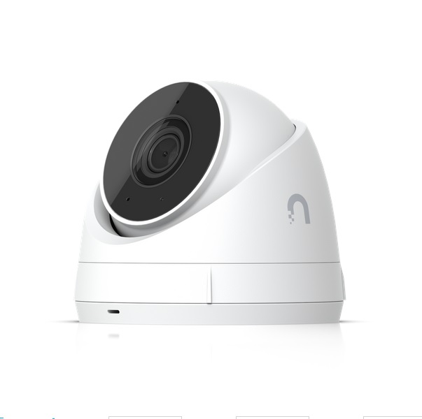 Ubiquiti UVC-G5-TURRET-ULTRA Cámara 2K HD (4MP) ultracompacta, ángulo visión ultraamplio (102,4°), visión infrarrojos 30m, detección de eventos IA, micrófono integrado, conexión y alimentación por PoE